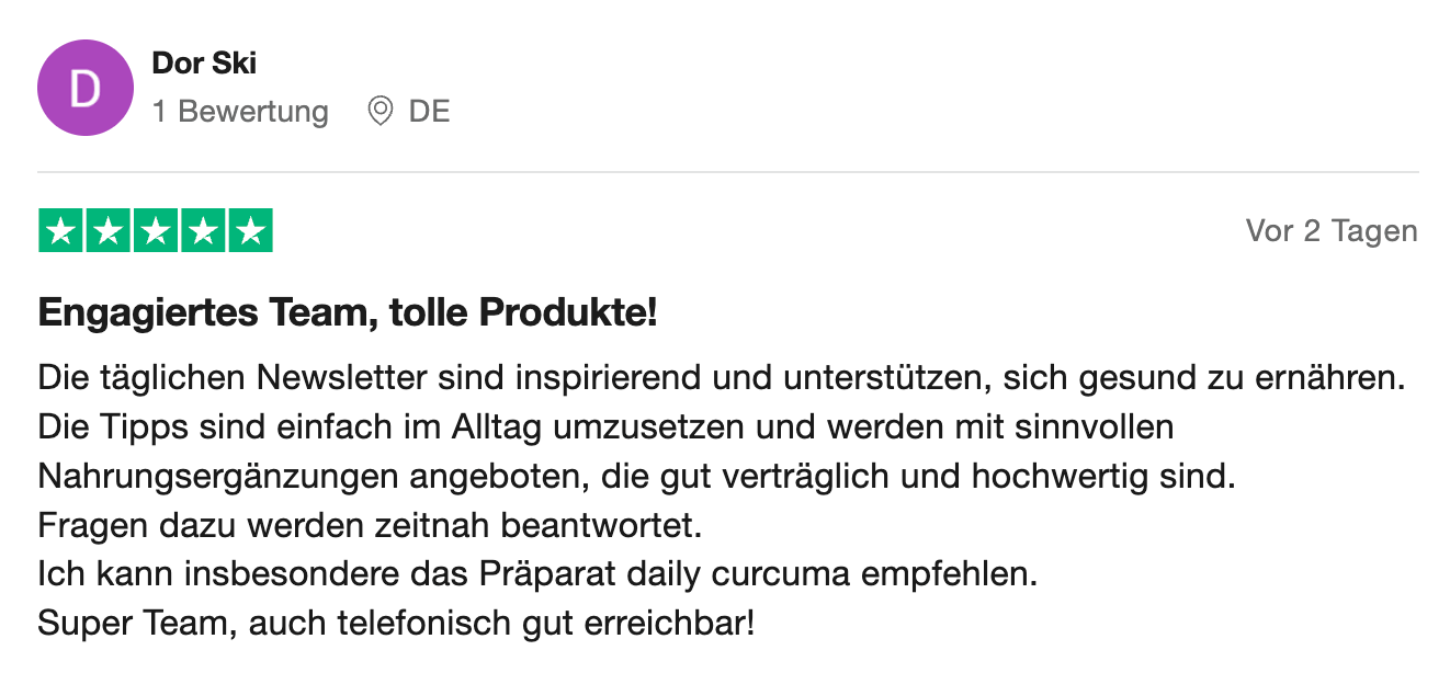 Bewertung