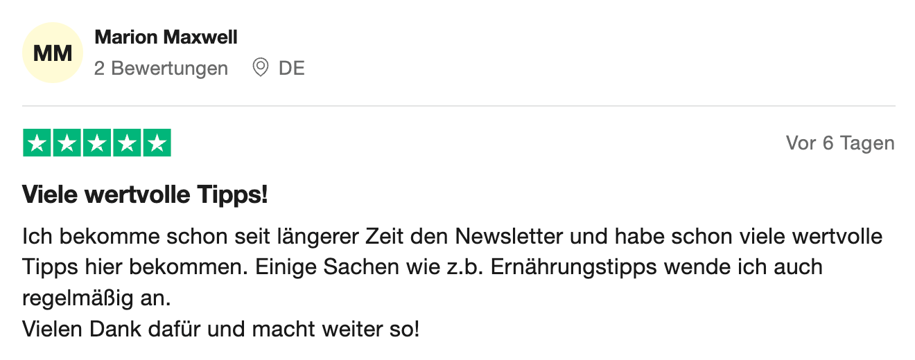 Bewertung