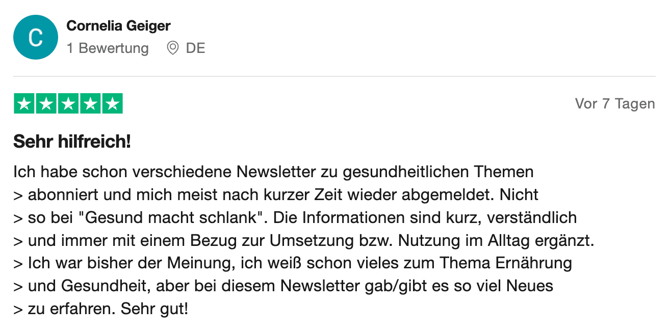 Bewertung