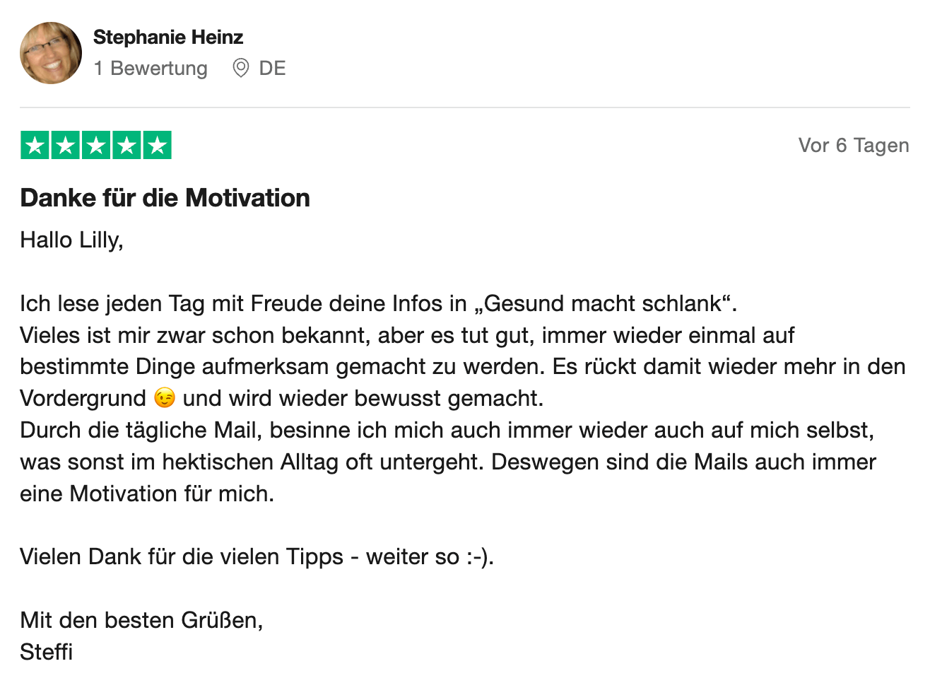 Bewertung