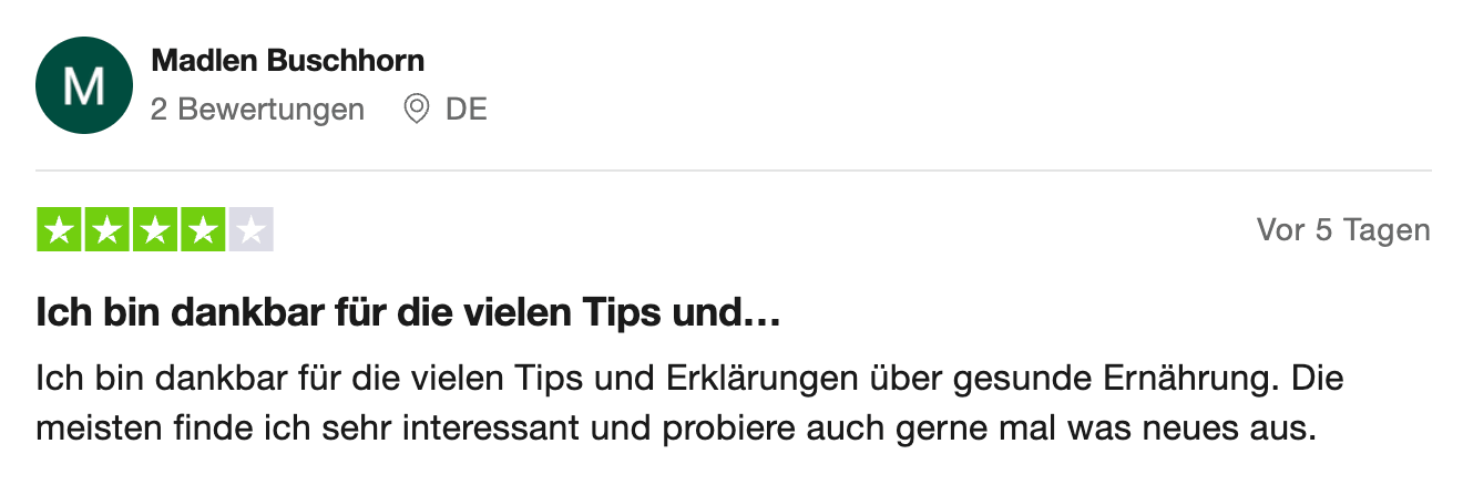 Bewertung