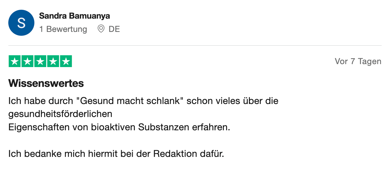 Bewertung