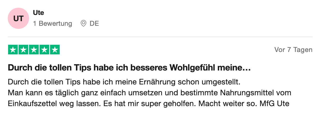 Bewertung