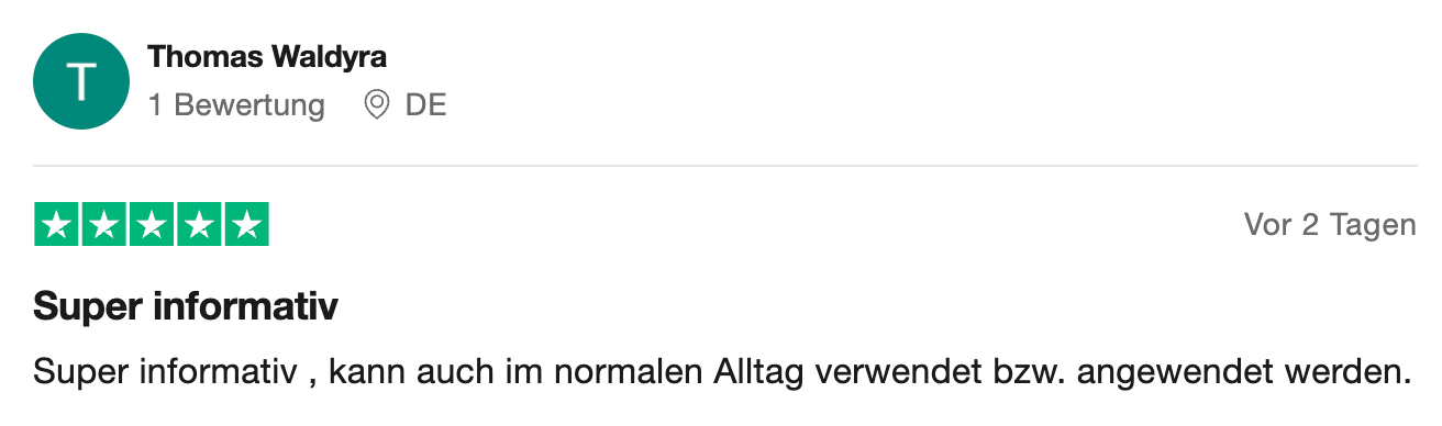 Bewertung