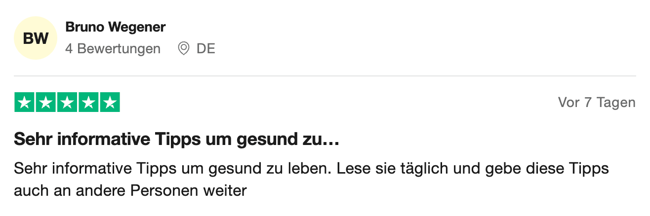 Bewertung