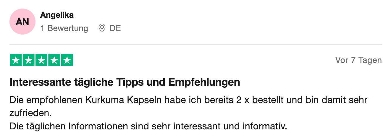 Bewertung