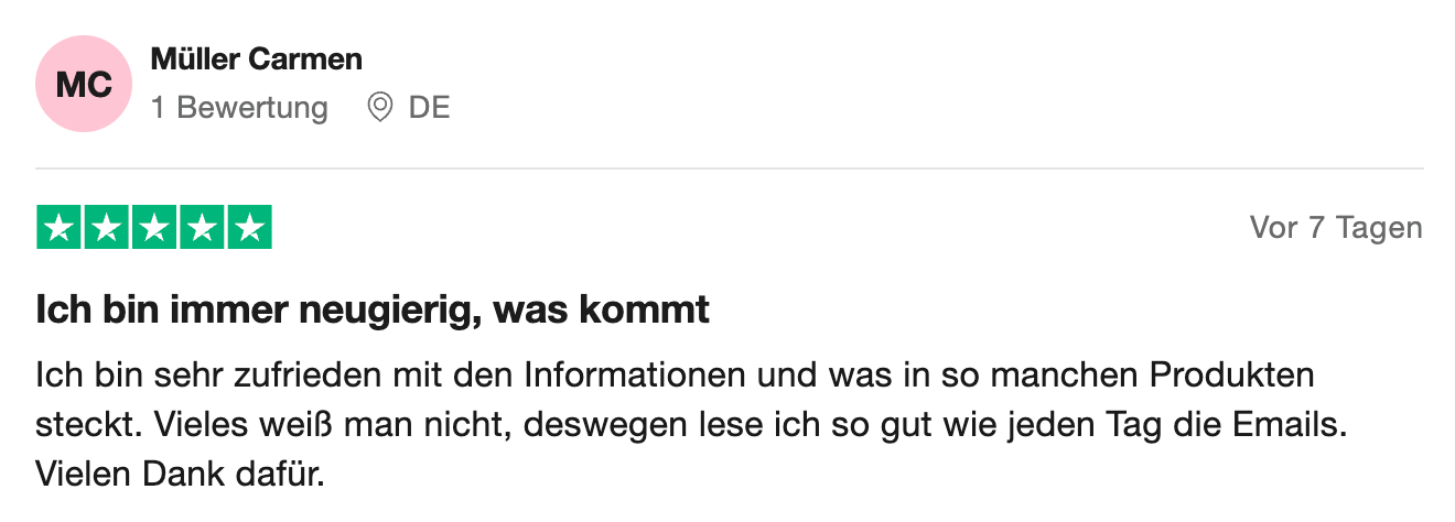 Bewertung