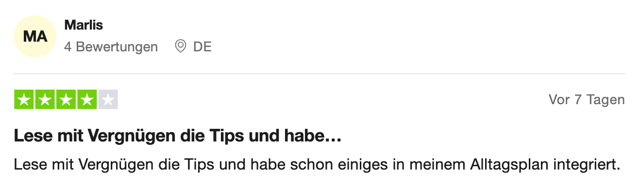 Bewertung