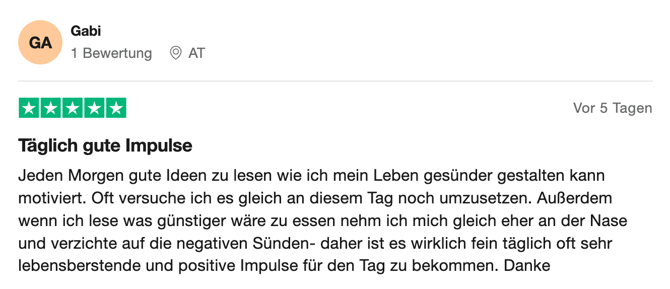 Bewertung