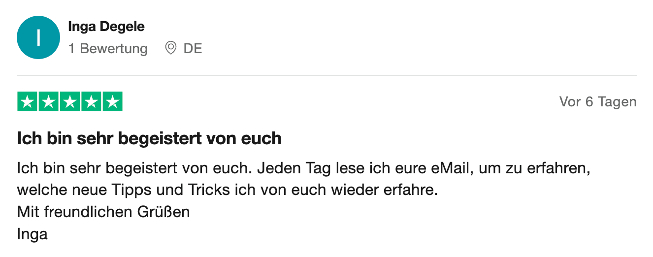 Bewertung