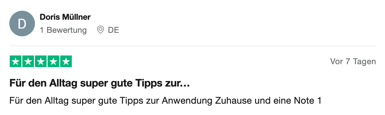 Bewertung