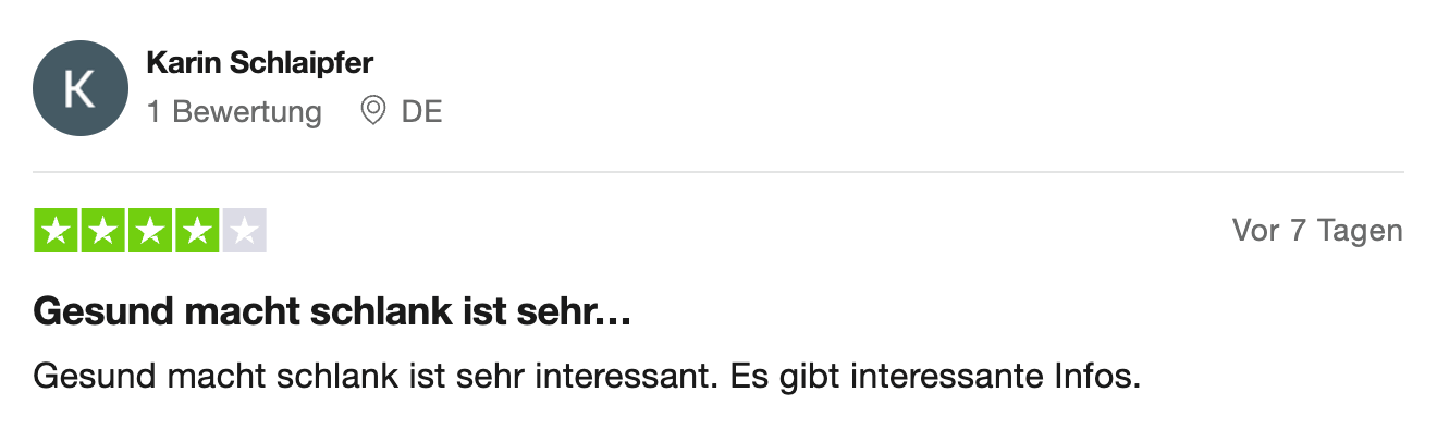 Bewertung