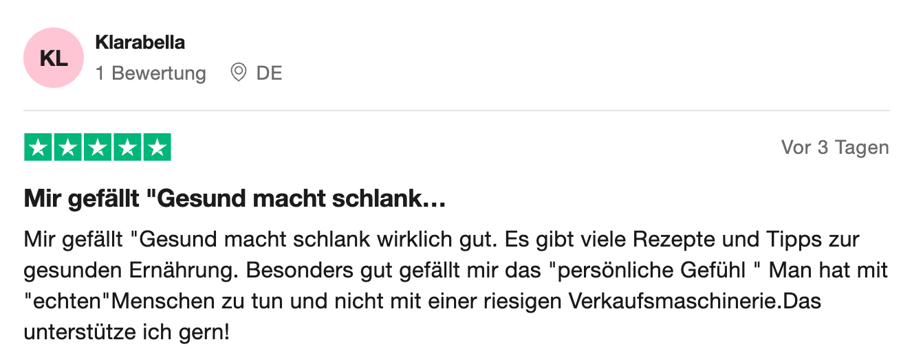 Bewertung