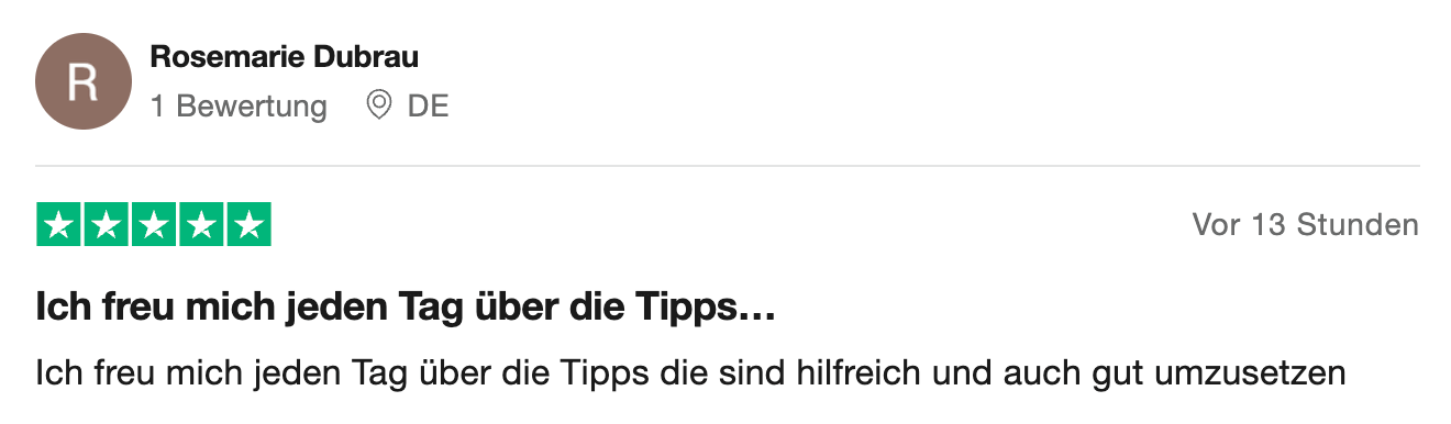 Bewertung