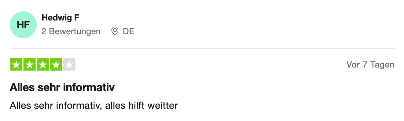 Bewertung