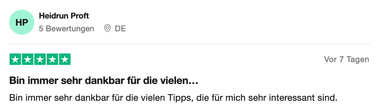 Bewertung
