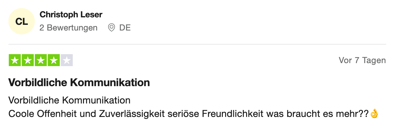 Bewertung