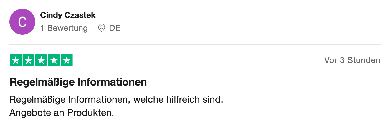 Bewertung