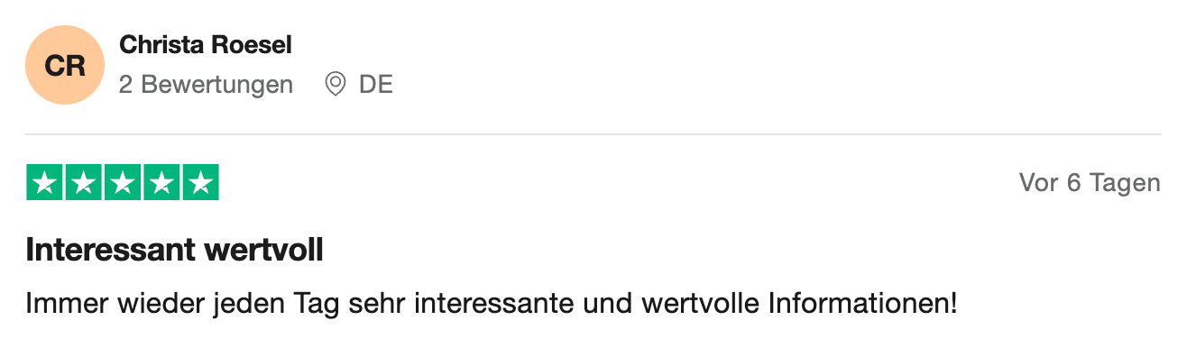 Bewertung