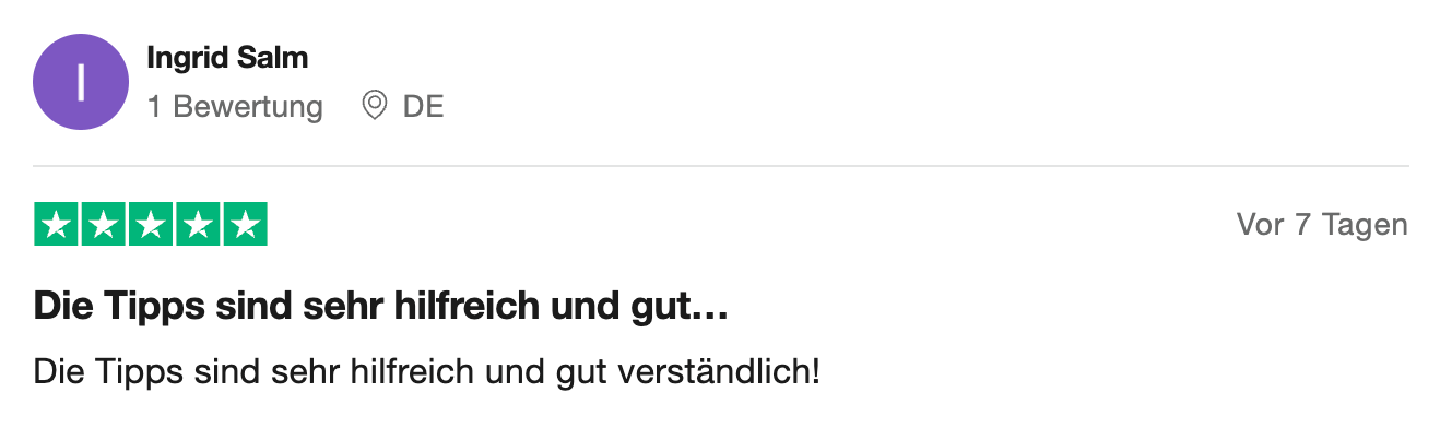 Bewertung