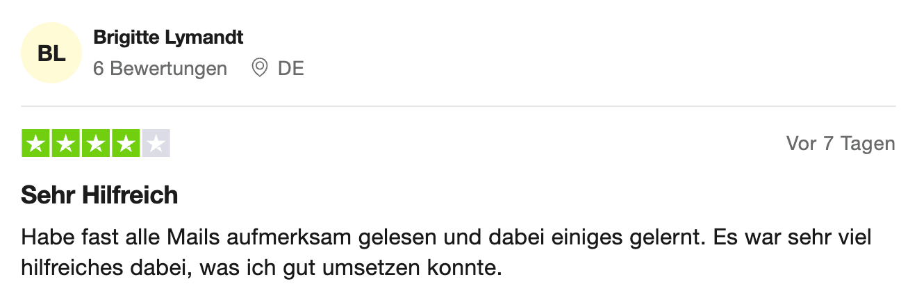Bewertung