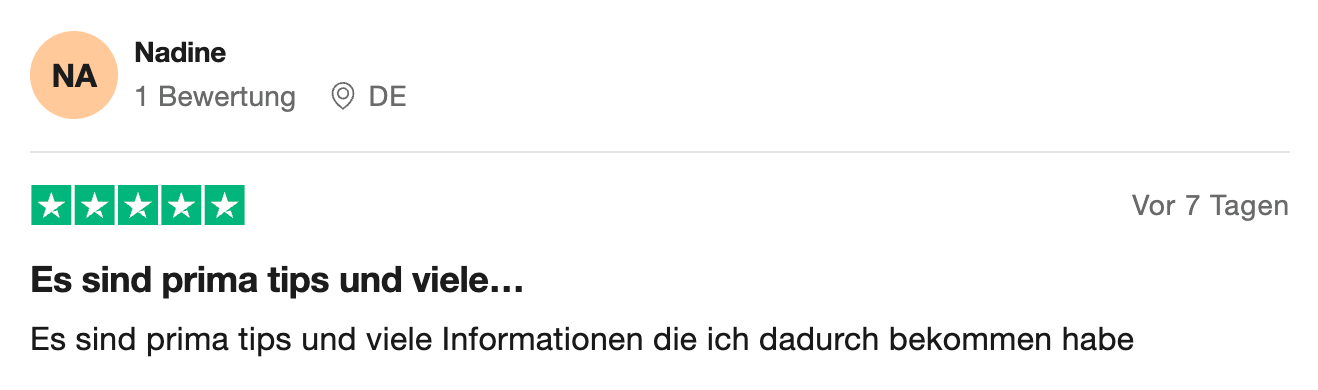 Bewertung