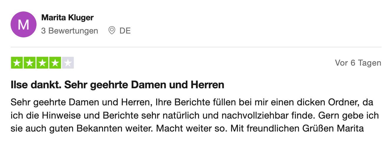 Bewertung