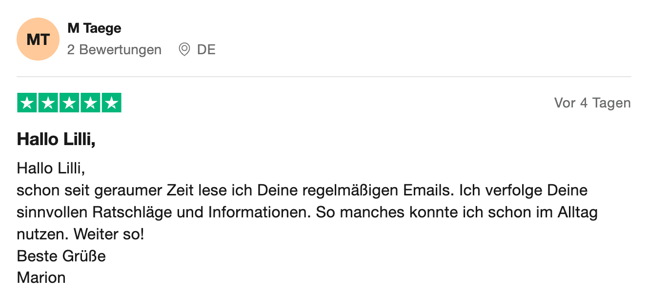 Bewertung