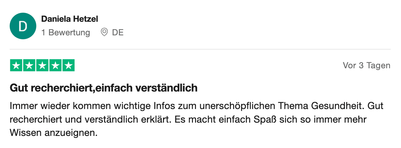 Bewertung