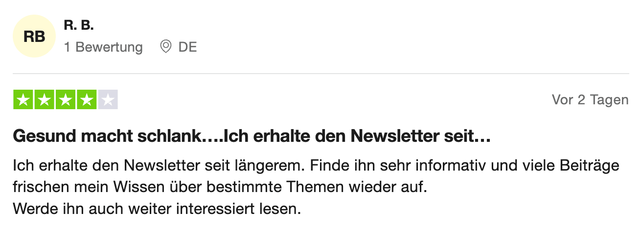Bewertung