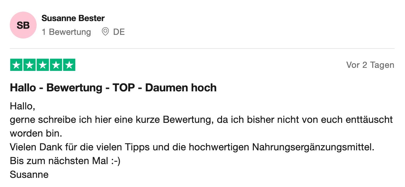 Bewertung