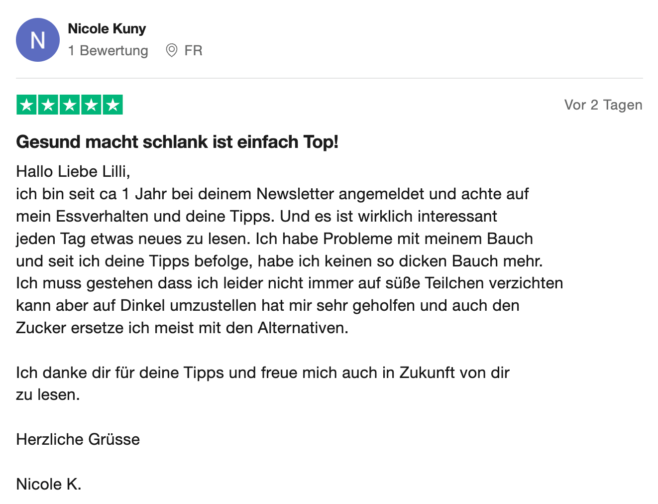 Bewertung