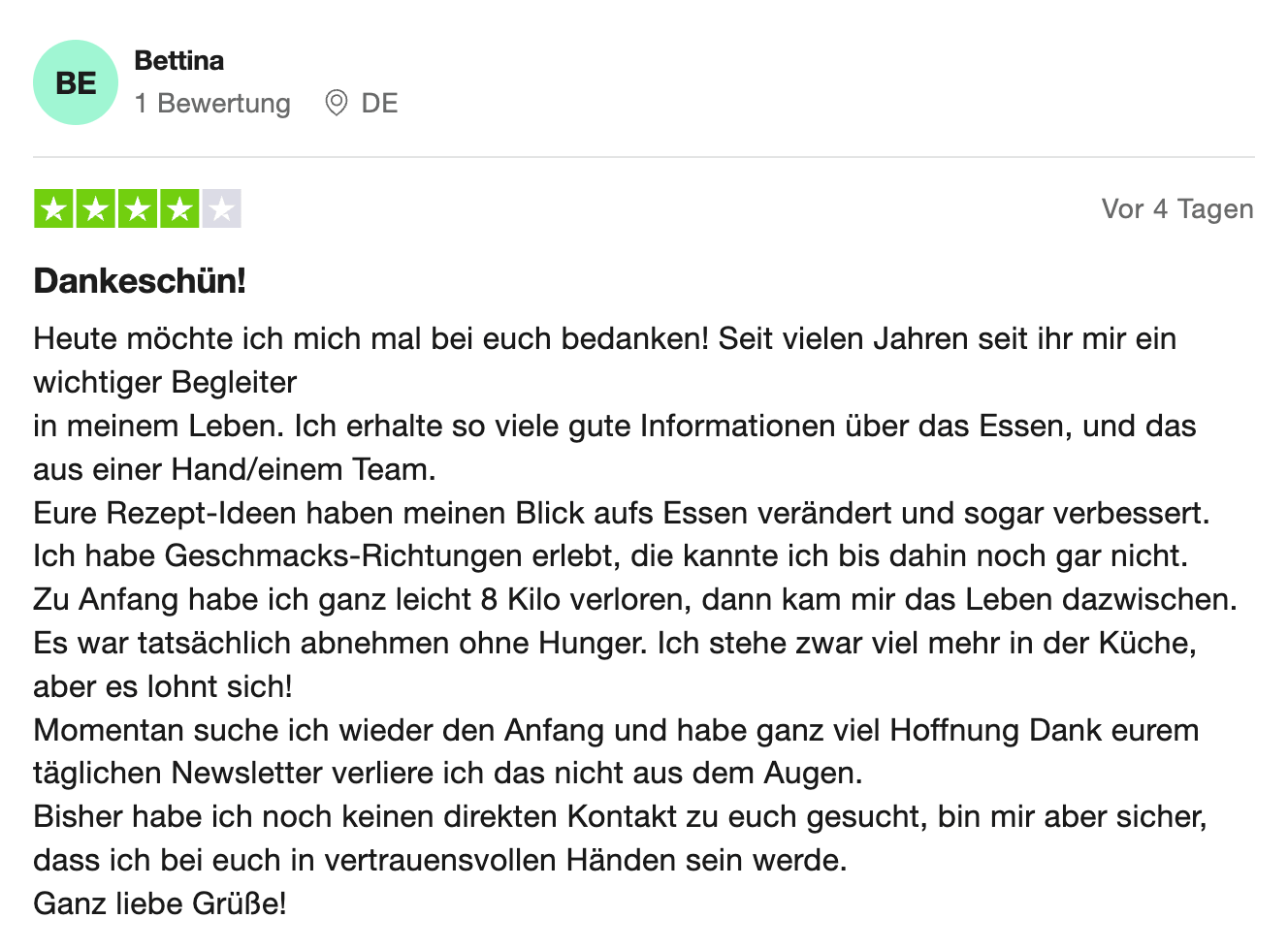 Bewertung
