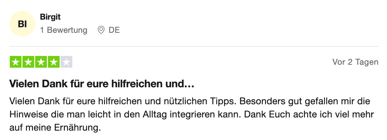 Bewertung
