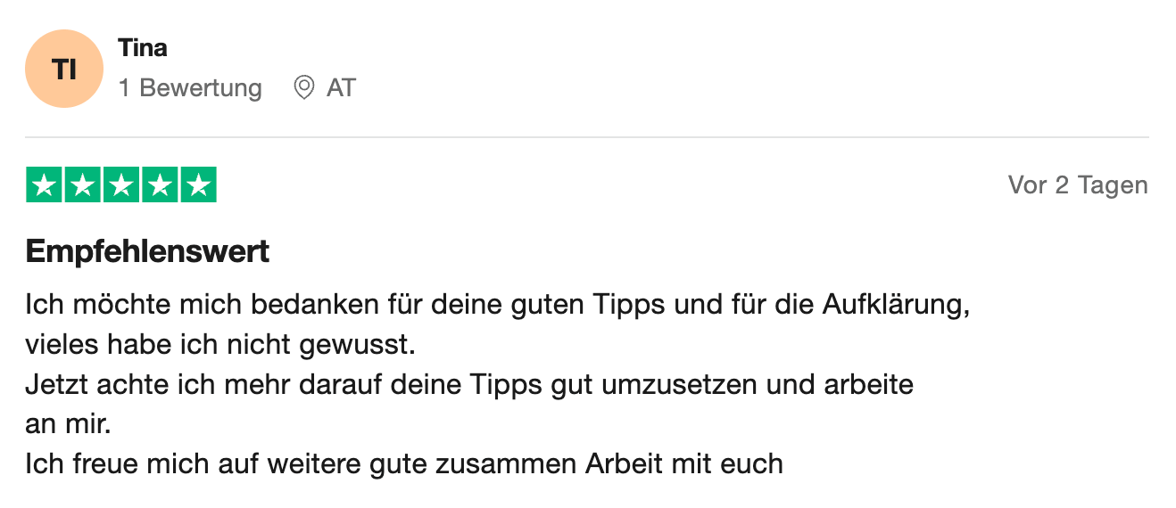 Bewertung