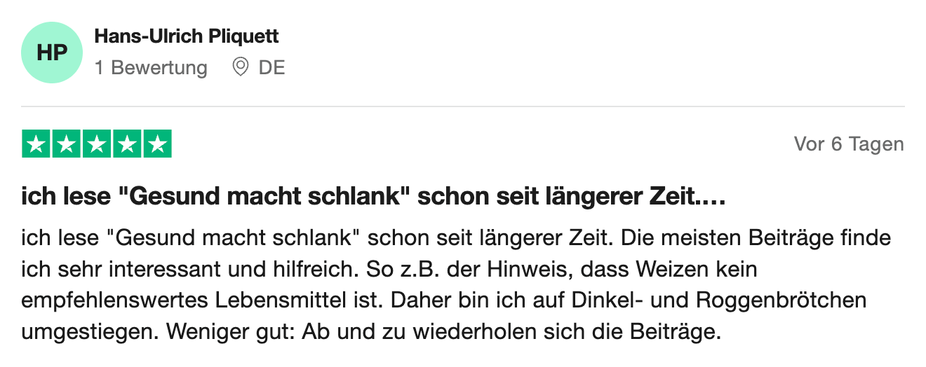 Bewertung