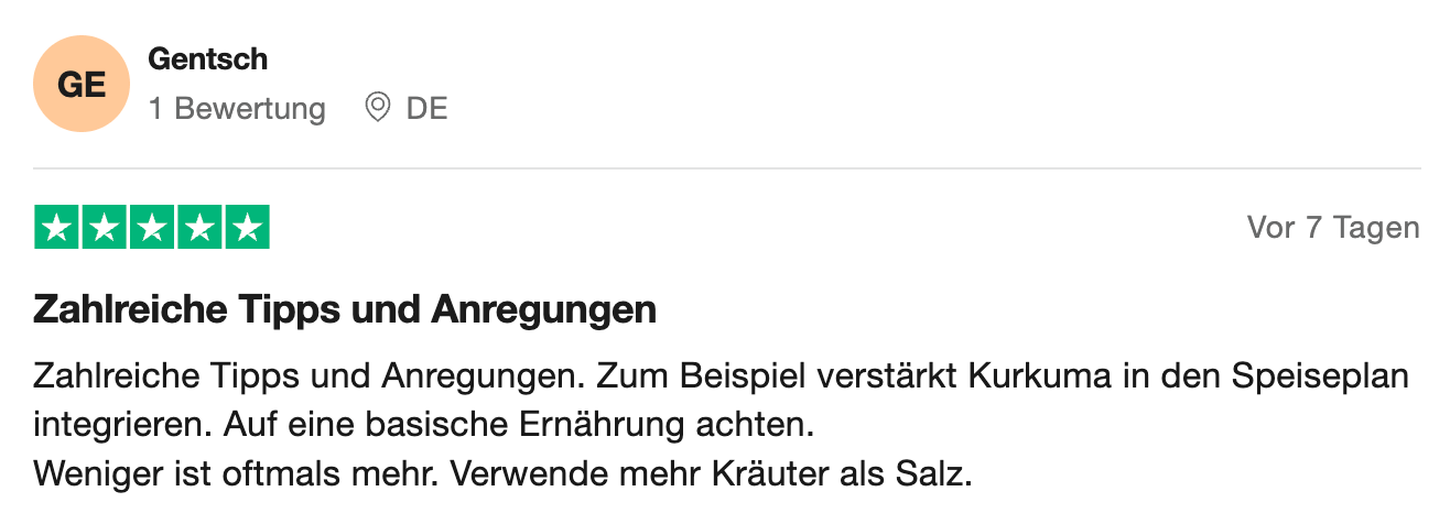 Bewertung