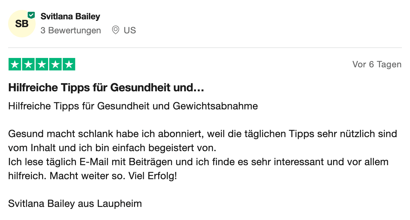 Bewertung
